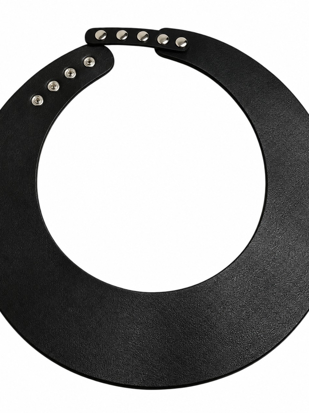 Black Statement Collar Necklace - Unbranded